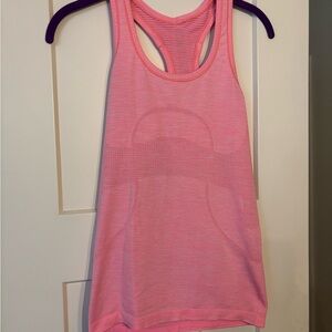 Lululemon Pink Swiftly Tech Racerback Tank Top Hip Length